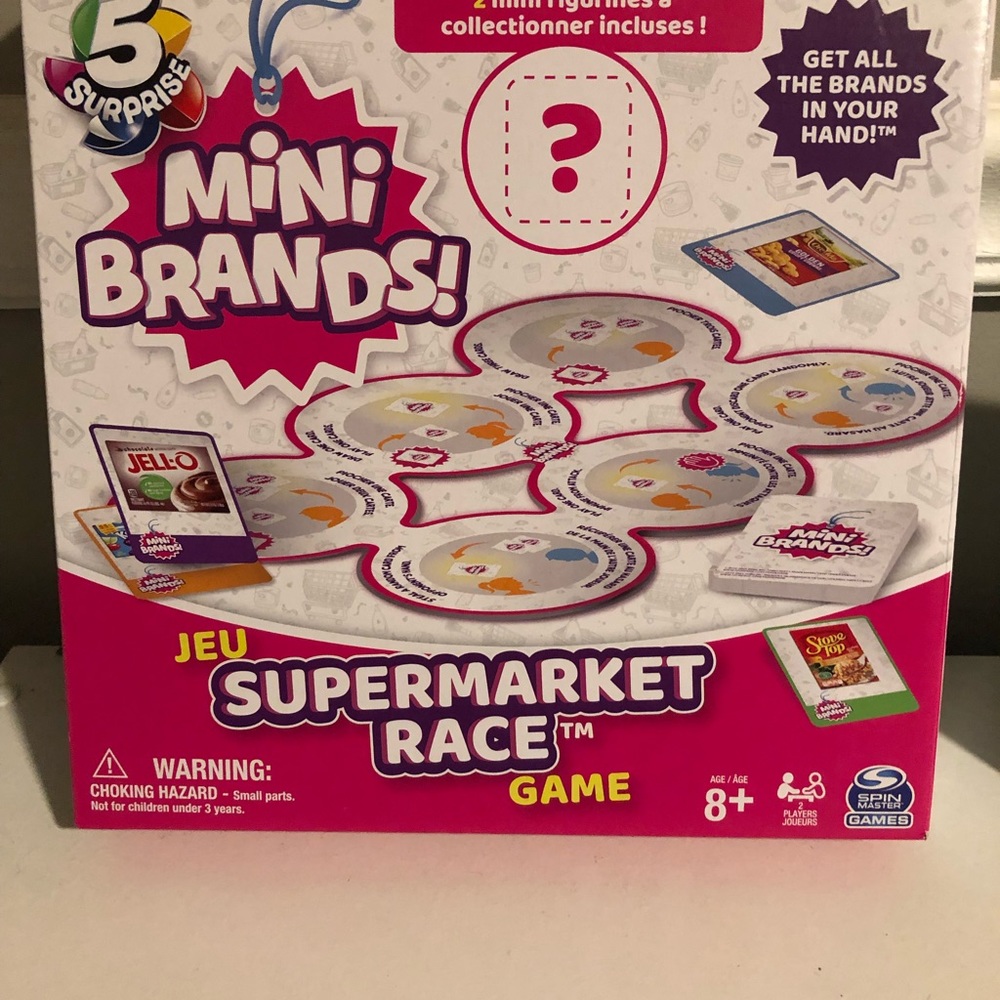 Mini Brands Supermarket Board Game
